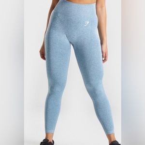 Gymshark vital seamless leggings light blue